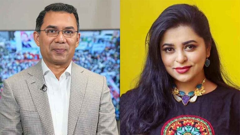 তারেক রহমানের আগমনে ফ্যাসিস্ট তারকার পল্টিবাজি