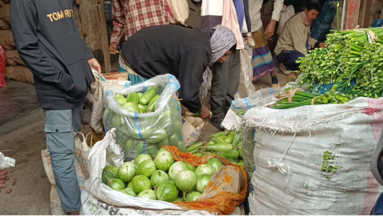 শীতকালেও সবজির বাজার ঊর্ধ্বমুখী, বাজারে ভোগান্তিতে ক্রেতারা