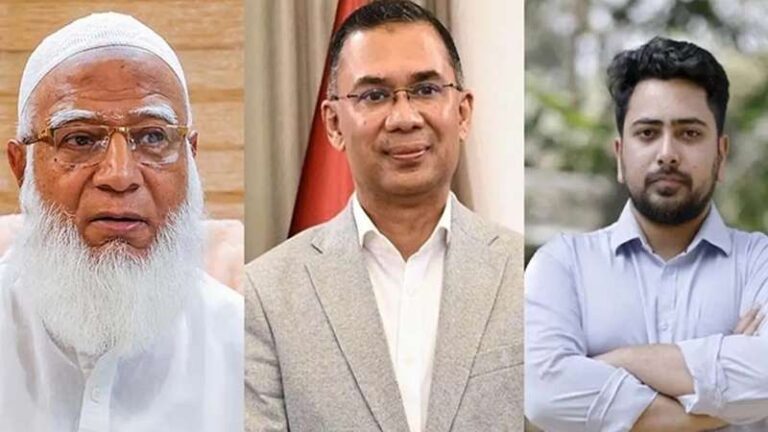 ডা. শফিকুর রহমান ও নাহিদের বাসায় যাবেন তারেক রহমান