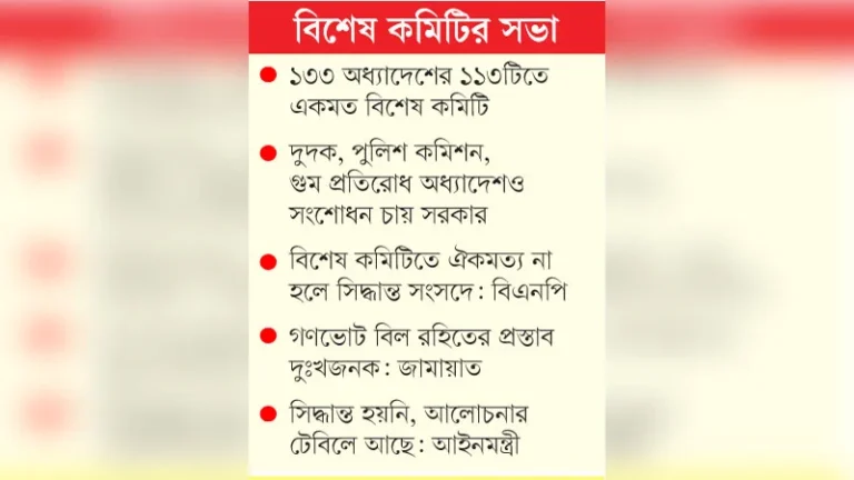 গণভোট অধ্যাদেশ বাতিলের প্রস্তাব নিয়ে টানাপোড়েন