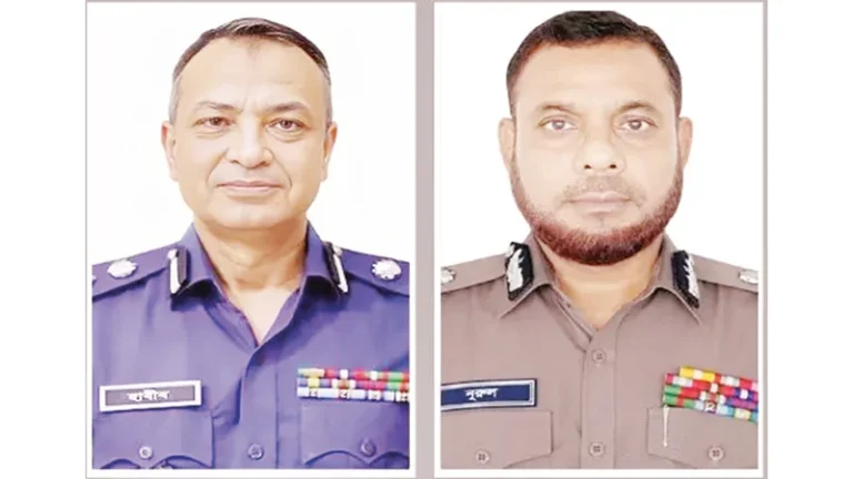 র‌্যাবের ডিজি হলেন হাবীব এসবি প্রধান নুরুল আমিন