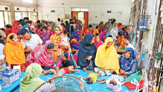 ১০ জেলায় হামের প্রকোপ, বাড়ছে শিশুর মৃত্যুwebp