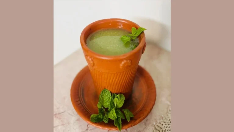 বৈশাখের গরমে তৃষ্ণা মেটাবে পুদিনা-কাঁচা আমের শরবত