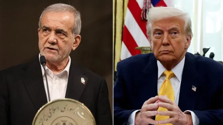 ট্রাম্পের কর্তৃত্ব নিয়ে প্রশ্ন পেজেশকিয়ানের, যুদ্ধ নিয়ে মিশ্র বার্তা