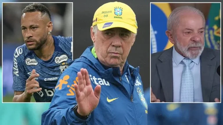 নেইমারকে বিশ্বকাপ দলে রাখতে আনচেলত্তির সঙ্গে ব্রাজিল প্রেসিডেন্টের আলোচনা