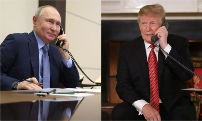 পুতিন ও ট্রাম্পের দেড় ঘণ্টার ফোনালাপে যুদ্ধবিরতি নিয়ে আলোচনা