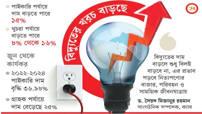 ঈদের ছুটির পর বাড়তে পারে বিদ্যুতের দাম