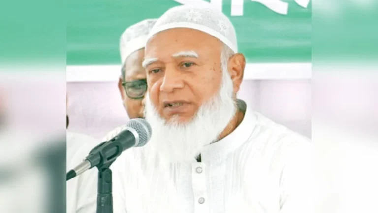 কর্মপরিষদ সভায় জামায়াত আমির সরকার একদলীয় শাসনের দিকে ধাবিত হচ্ছে