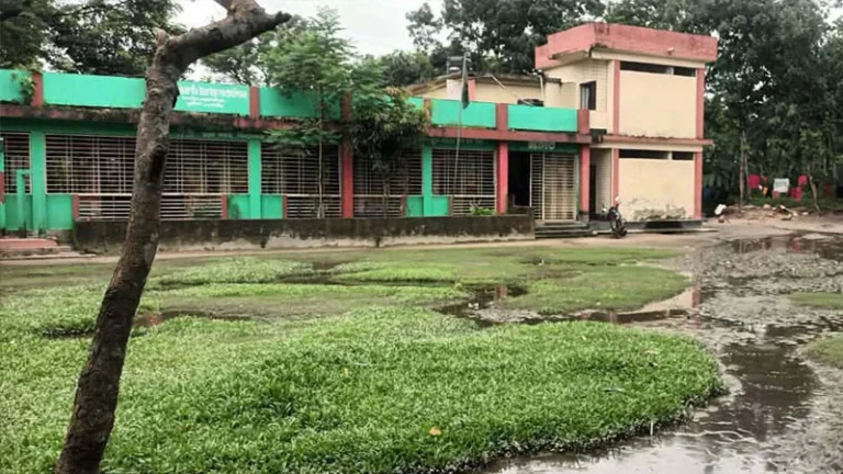বছরজুড়ে মাঠে থাকে কাদাপানি নিজেদের মাঠে খেলতে পারে না জাতীয় পর্যায়ে রানার্সআপ দল