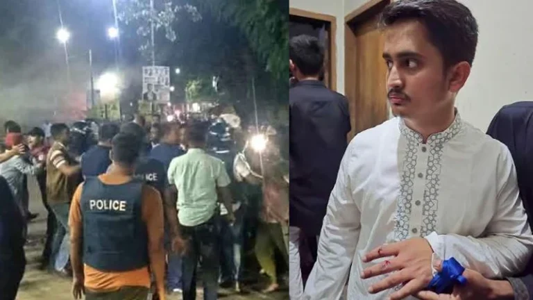 হবিগঞ্জে নাসীরুদ্দীন-সারজিসের গাড়িতে হামলা, এক ঘণ্টা অবরুদ্ধ