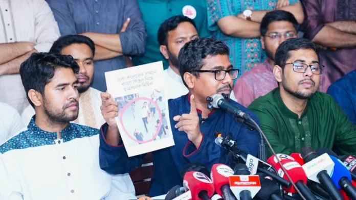 ছাত্রদলের মাস্তানি সহ্য করা হবে না শিবির সভাপতিwebp