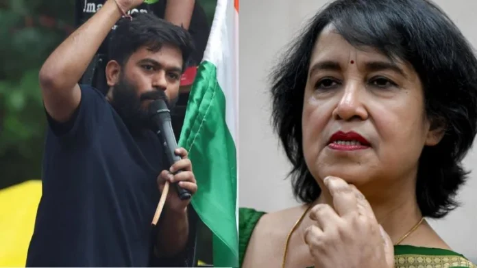 ভারত-বাংলাদেশে আন্দোলনের তুলনা তসলিমার, জবাব দিলেন দীপকে