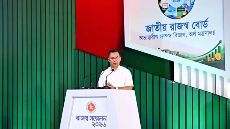রাজস্ব সম্মেলনে প্রধানমন্ত্রী ফ্যাসিবাদমুক্ত দেশে এবার ঘুরে দাঁড়ানোর পালা
