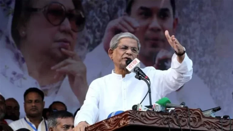 ‘বাংলাদেশ জাতীয়তাবাদী দল জিন্দাবাদ’ বলে বিদায় নিলেন মির্জা ফখরুল