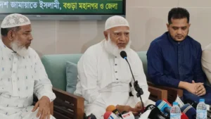 জনগণের অধিকার আদায়ে রাজপথে নামতে বাধ্য হয়েছি: জামায়াত আমির