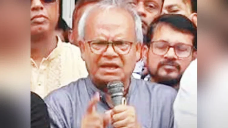 স্বেচ্ছাসেবক দলের সমাবেশে রিজভী শেখ হাসিনার ষড়যন্ত্রে সায় দিচ্ছে গুপ্ত বাহিনী