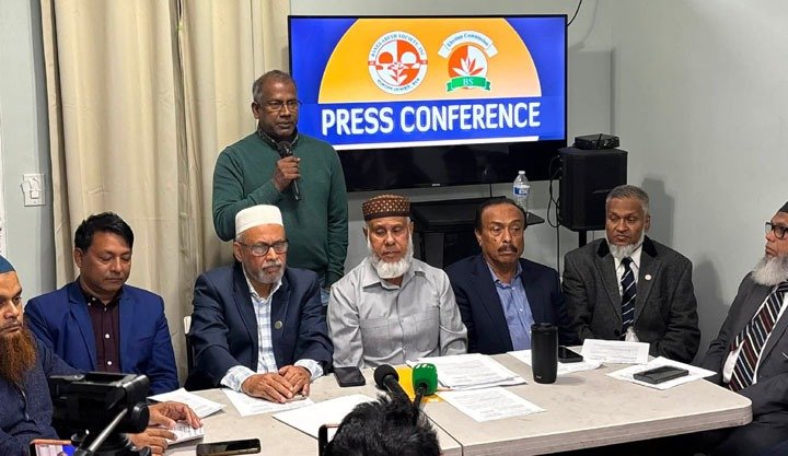 আদালতের নিষেধাজ্ঞা: বাংলাদেশ সোসাইটির নির্বাচন কমিশনের জরুরী সংবাদ সম্মেলন