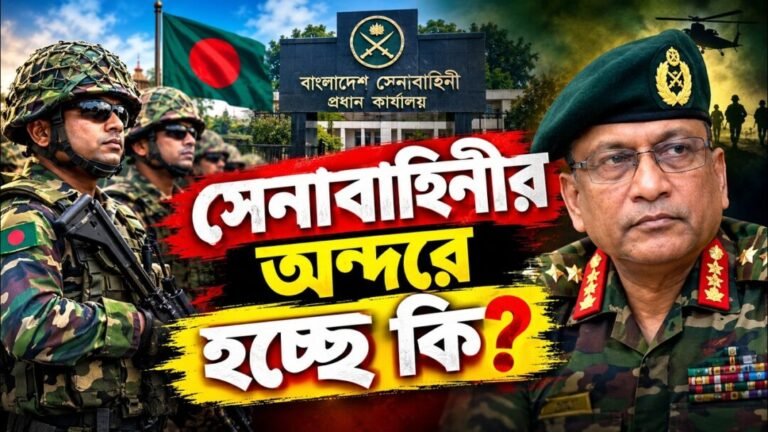 সেনাবাহিনীর অন্দরে হচ্ছে কি?